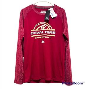 NWT Adidas Cleveland Cavaliers Long Sleeve Tee Medium